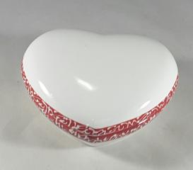 Gmundner Keramik-Dose/Herz 13
